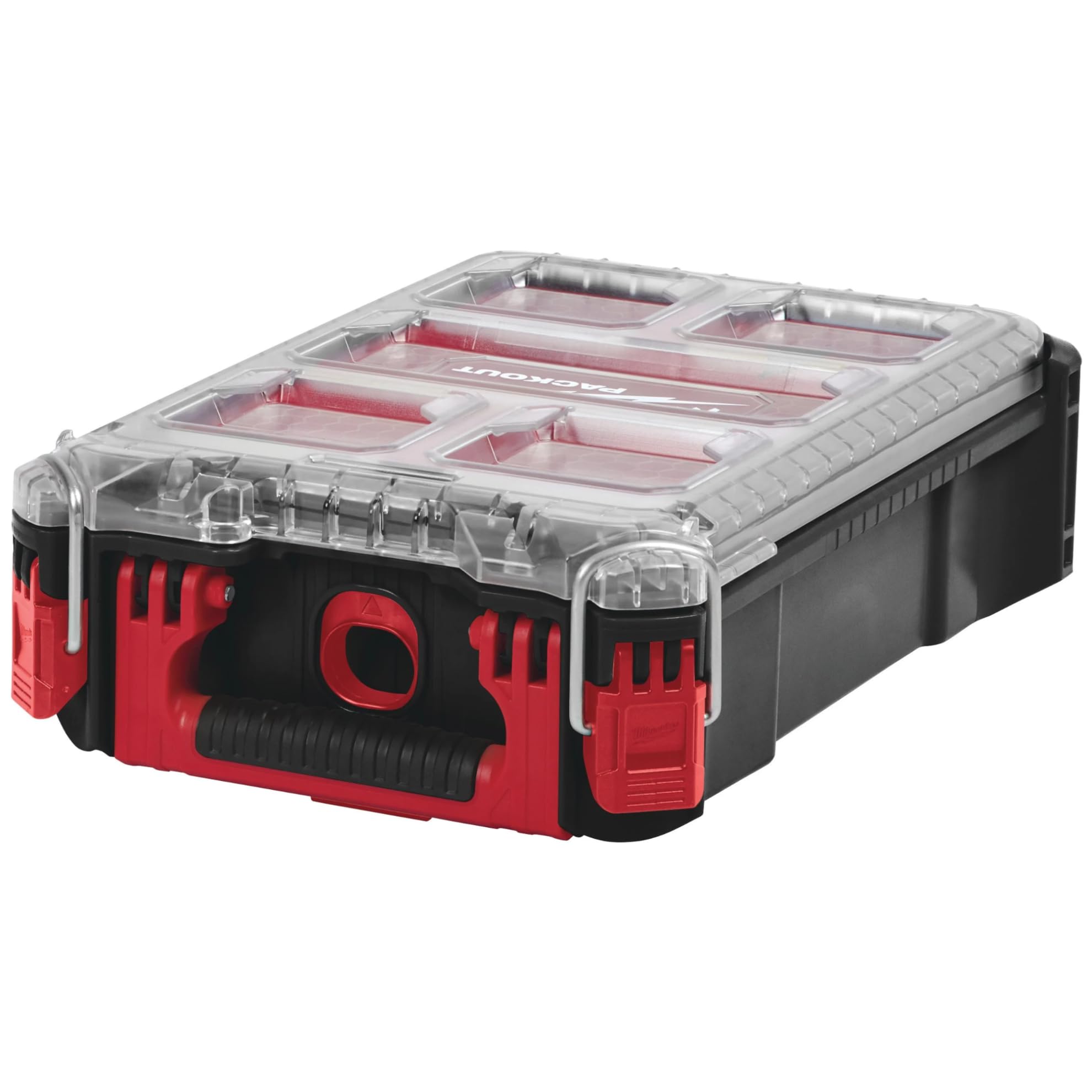 Milwaukee 0 932464083 PACKOUT Compact Organiser Case, Red
