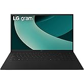 LG gram 15-inch Thin and Lightweight Touch Laptop, Windows 11 Home, AI-Enabled Intel Evo Edition Powered by Intel Core Ultra7(Series 2) 255H Processor, 32GB RAM, 1TB SSD, Obsidian Black