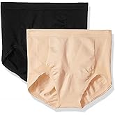 Bali Women’s Comfort Revolution Firm Control Shapewear Brief Fajas Cool Comfort 2-Pack DF0048