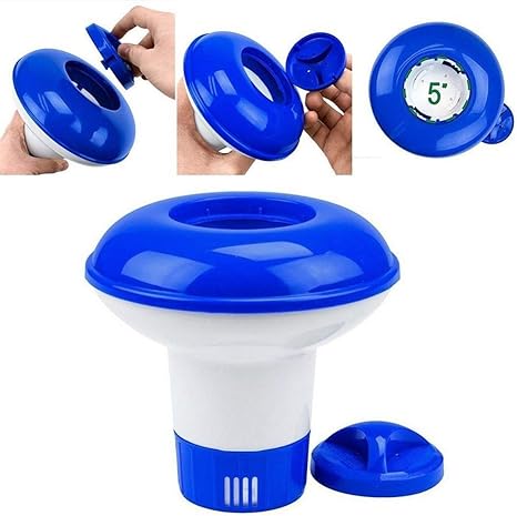 damohony flotador de cloro para pastillas de cloro flotador de tabletas de cloro para piscina dispensador de cloro dosificador pastillas flotante