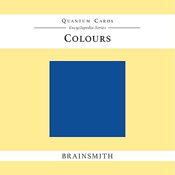 Brainsmith Quantum Cards  Colours  Encyclopaedic Flashcards  Early Learning  Sensory Development - Birthday Gift (For children from 8 months and above  Brain Development)