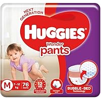 Huggies Wonder Pants, Medium Size Diapers, 76 Count