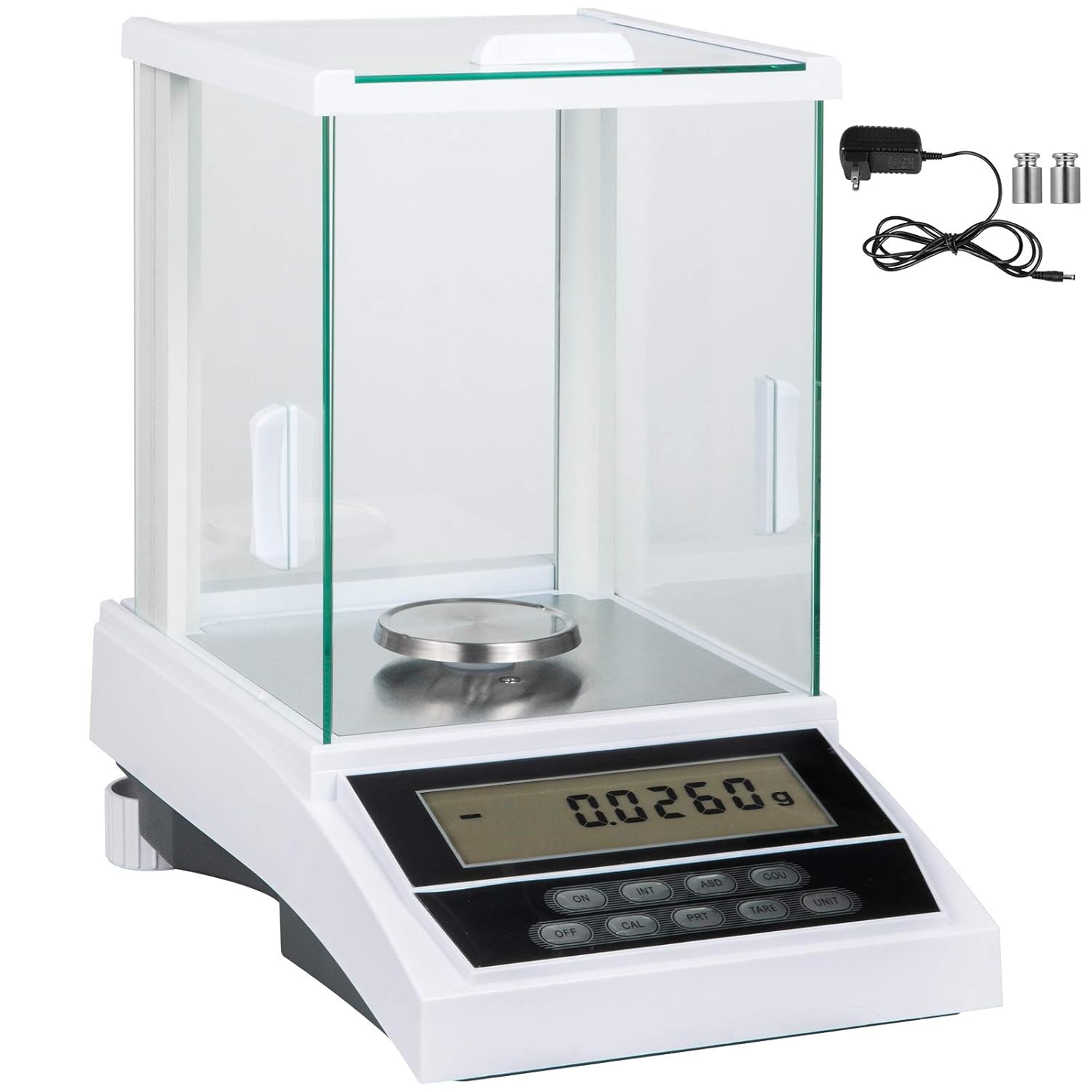 VEVOR Bilancia Analitica da Laboratorio120gx0.1mg con LCD Display per