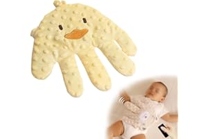 EVANUUI Baby Patter for Sleep, Baby Sleep Aid Automatic Beater, Baby Pillows for Sleeping for Newborn, Electric Baby Soothing Palm with Remote Control, Baby Sleeping Patting Toy (L)