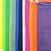 M-Aimee 12 Pieces Mesh Stuff Sack, Durable Nylon Mesh Drawstring Laundry Bag for Mesh Bags and Travel,12 Colors