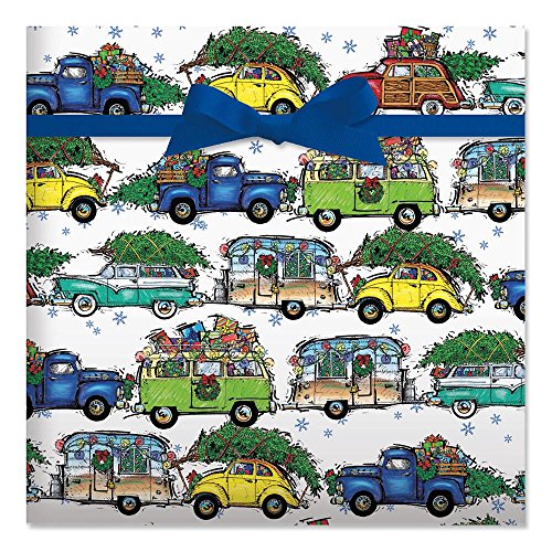Outrageously Fun Camping Wrapping Paper And Creative Gift Wrap Ideas!