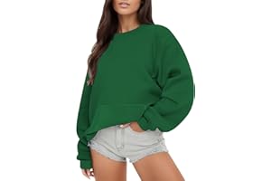 HUMMHUANJ Womens Oversized Sweatshirts Hoodies Tops Sweater Fall Fleece Casual Comfy Fashion Outfits 2023 Y2k Outfits Clothes