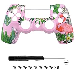 eXtremeRate Tropical Flamingo Patterned Custom