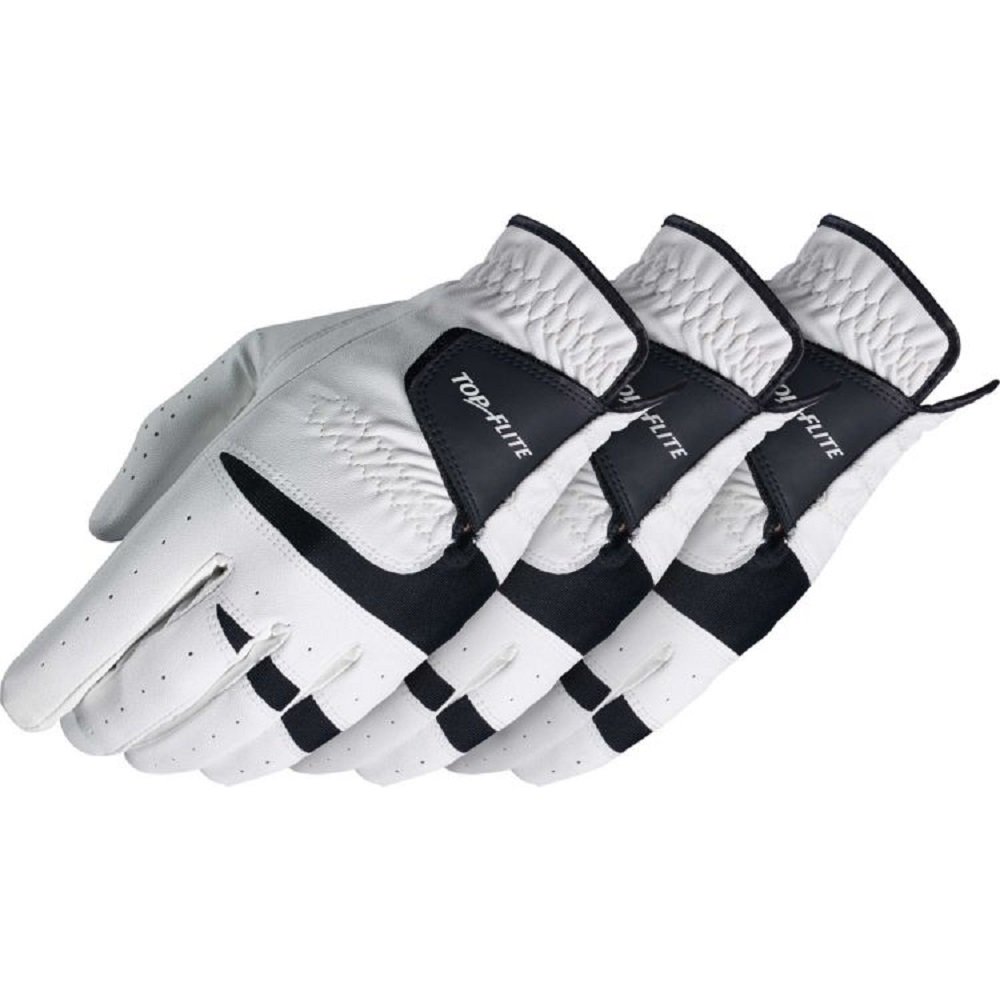 Top Flite Men's DigiTech Golf Glove - Left Hand - Cadet - 3 Pack