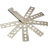Gemologist Fan Gauge Diamond Gemstone Measuring Tool MM