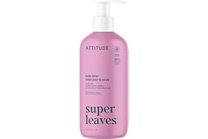 ATTITUDE Body Lotion, Made in Canada, EWG Verified Moisturizer, Vegan Skin Care Products, Non-Greasy, Hydrating for Dry Skin,