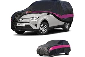 Molebt SUV Cover Waterproof All Weather, Full SUV Car Covers for Automobiles, Universal Fit Toyota RAV4,Honda CR-V, Chevrolet Equinox, Subaru Forester, Mazda cx-5, Lexus NX, Kia Sportage, etc.