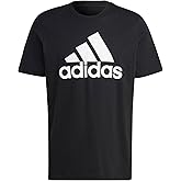 Adidas Men's Essentials Single Jersey Big Logo T-Shirt, Black/White, XX-Large/Tall