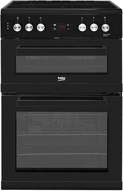 Beko KDC653K 60cm Electric Cooker with Ceramic Hob Black