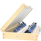 Akylin 24pcs Router Bit Set,1/4 inch Shank,24
