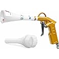 Lodintech Air Blow Gun Car Detailing Interior Car Cleaning Gun Car Dryer Air Blower for Car Detailing Air Gun Car Dust Cleaner Air Compressor Blower Gun with Nozzle and Auto Detailing Dusting Brush