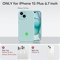 Vooii Compatible with iPhone 15 Plus Case, Upgrade