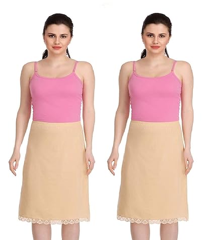 Buy Splash Skirt Slip, Half Slip, White 