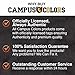 Campus Colors NCAA Adult Gameday Cotton T-Shirt - Premium Quality - Semi-Fitted Style - Officially Licensed Product (Alabama Crimson Tide - Crimson, X-Large)