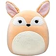 Squishmallows Original Fennec Fox 40 cm, Ultra Soft Plush, Official Kellytoy, Orange