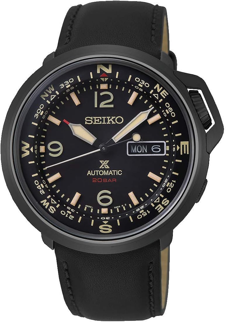 seiko prospex leather