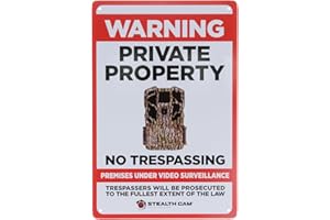 Stealth Cam Video Surveillance Sign