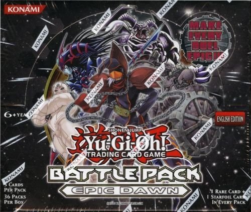 YuGiOh Epic Dawn Battle Pack Unlimited Booster Box 36 Packs