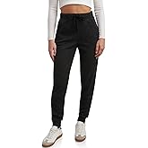 Spyder Womens Sweatpants - Soft Brushed Fleece High Waisted Performance Womens Joggers with Pockets Drawstring & Cuffed Legs