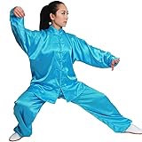 ZooBoo Unisex Korean Silk Tai Chi Uniforms Kung Fu