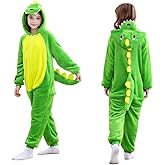 AstraPrime Unisex Kids Onesie, Flannel Cosplay Animal Costume Halloween Onesie Pajamas Home Clothing