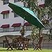 Abba Patio 9' Patio Umbrella Outdoor Table Market Umbrella with Push Button Tilt/Crank, Dark Green