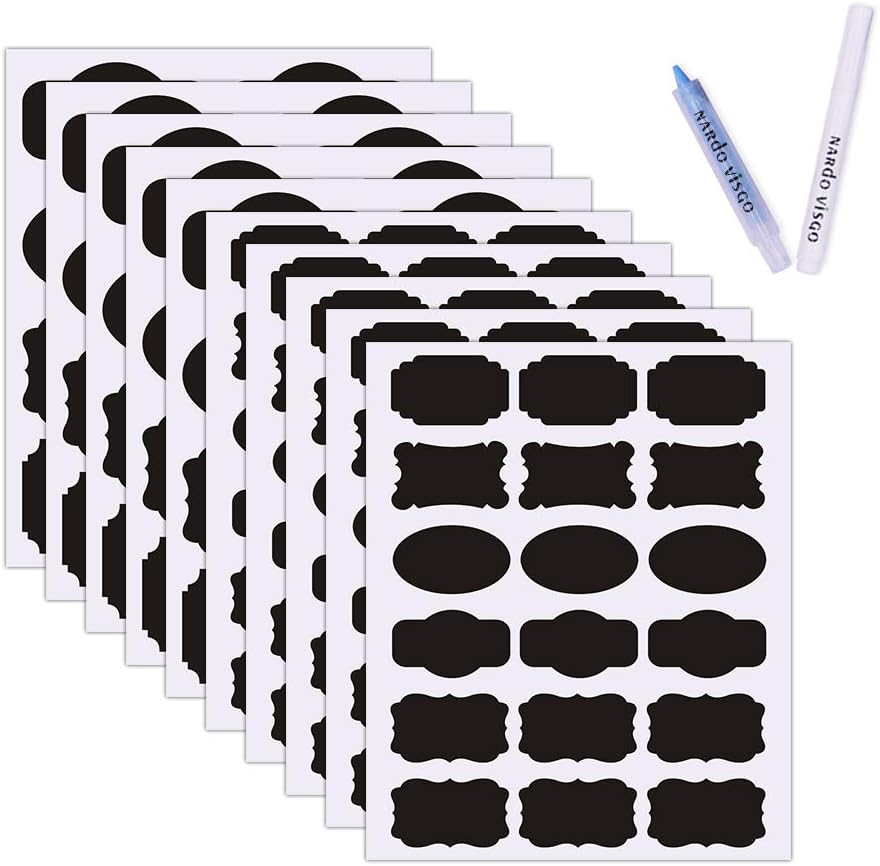 Etiquetas de Pizarra de Nardo Visgo – Etiquetas de Pizarra Reutilizable