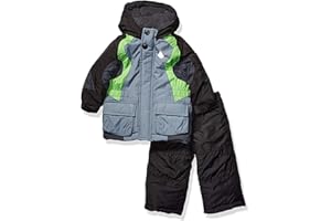 LONDON FOG Baby Boys' 2-Piece Snow Pant & Jacket Snowsuit
