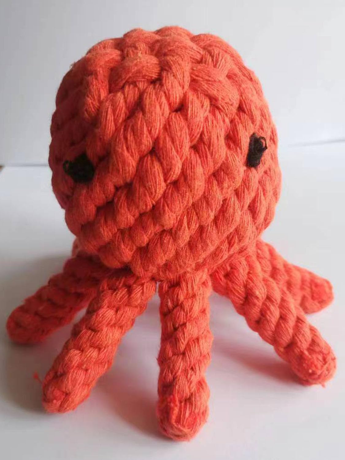 HESUILONG Puppy Teething Rope Toy - Cat & Dog Safe Braided Rabbit Toys