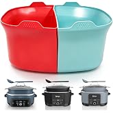 Magikichen Silicone Liners for Ninja 8.5 Quart, Compatible with MC1001, MC1000 MC1010, MC2001, Accessories for Ninja, 8.5 Reusable silicone Divider Insert,BPA-Free, Dishwasher Safe