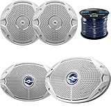 Marine Speaker Package: 2x JBL MS9520 6x9