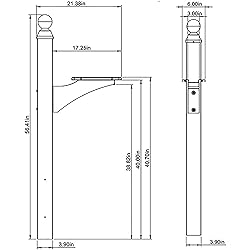 Architectural Mailboxes Landover Aluminum Mailbox