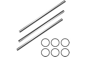 MagicLine Backdrop Poles,10ft/3m Stainless Steel Crossbar for Electric Motorized & Manual Studio Roller Background Support Sy