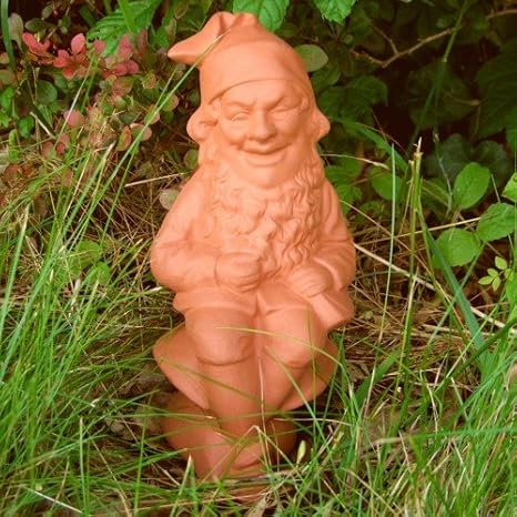 Terracotta Garden Gnome Amazon Co Uk Garden Outdoors