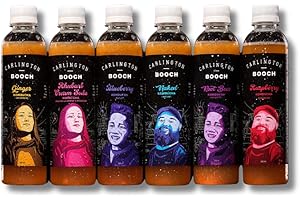 Carlington Booch - Craft Kombucha - 12 Pack (Mix Pack 1)