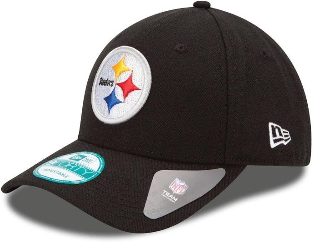 New Era The League 9Forty Adjustable Cap Pittsburgh Steelers Black