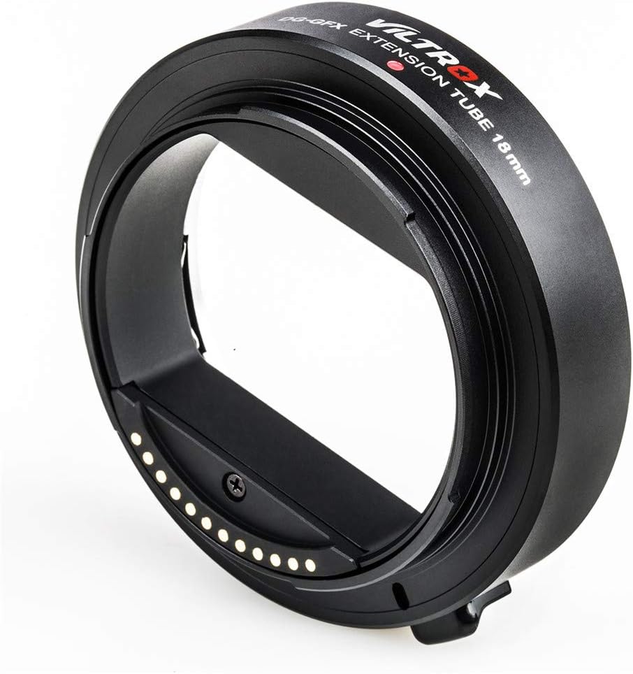 VILTROX DG-GFX 18mm Metal Auto Focus Macro Extension Tube Ring Adapter for Fuji GFX 50S 50R GFX Mount Medium Format Camera - Image 4