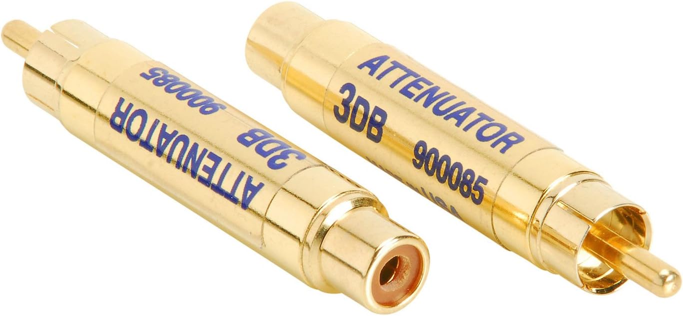 Amazon Com Harrison Labs 3 Db Rca Line Level Audio Attenuator Pair Home Audio Theater