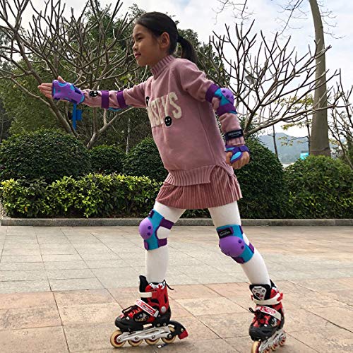 image for BOSONER Kids/Youth Knee Pad Elbow Pads for Rollerblade Roller Skates C