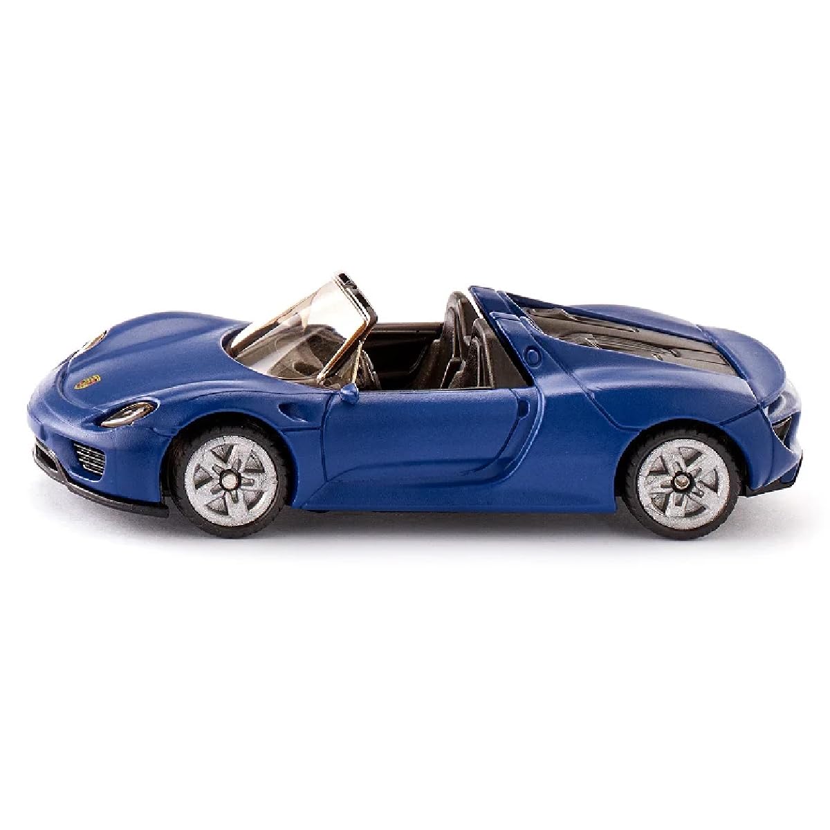 siku 1475, Porsche 918 Spyder, Metal,Plastic, Toy car for children, Silver, Rubber tyres