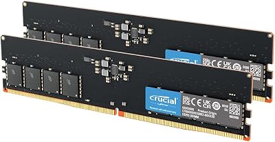 Crucial 32GB (2x16GB) DDR5 4800MHz UDIMM CL40 CT2K16G48C40U5