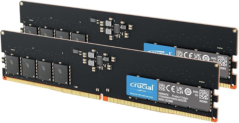 Crucial DDR5 128GB Kit 2x64GB 5600MHz CL46 CT2K64G56C46U5