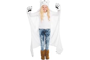 Fin Fun Wearable Hooded Blanket for Kids - Kids Wearable Blanket Hoodie - For Boys & Girls