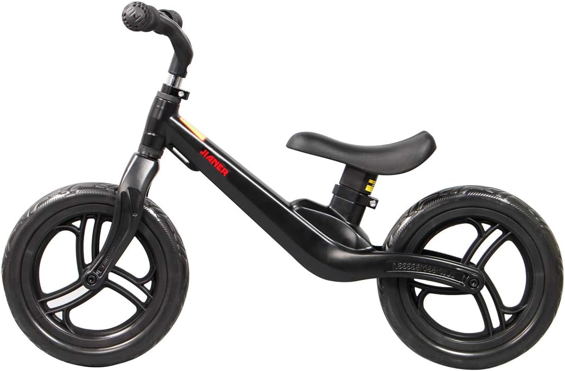 COEWSKE 12" Kids Balance Bike for 2 3 4 Year Old Magnesium Alloy No Pedal Toddler Bike