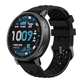 Amazfit Active Max Smart Watch 1.5" AMOLED Display, 25-Day Battery, Offline Maps, GPS, 4GB Storage, 170+ Sport Modes, 5 ATM Water Resistant, Heart Rate & Sleep Fitness Tracker for Android & iPhone